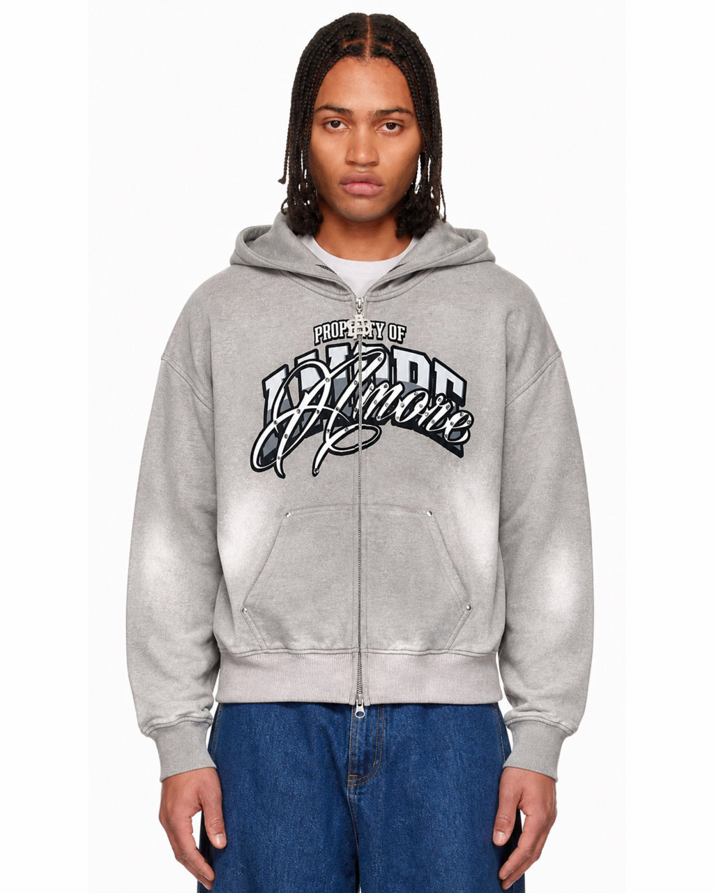 P.O.A. Double Zip [GRAY]