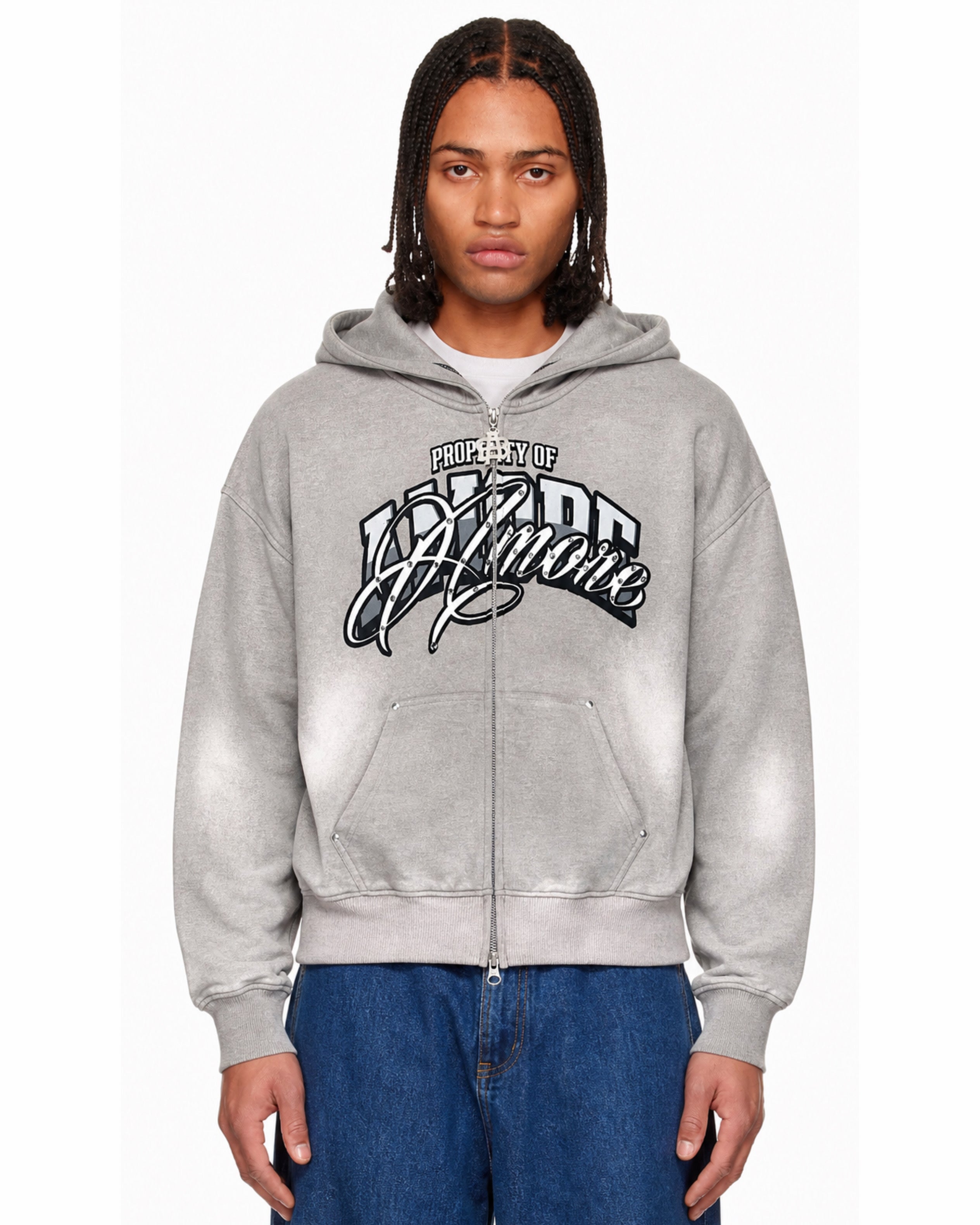 P.O.A. Double Zip [GRAY]