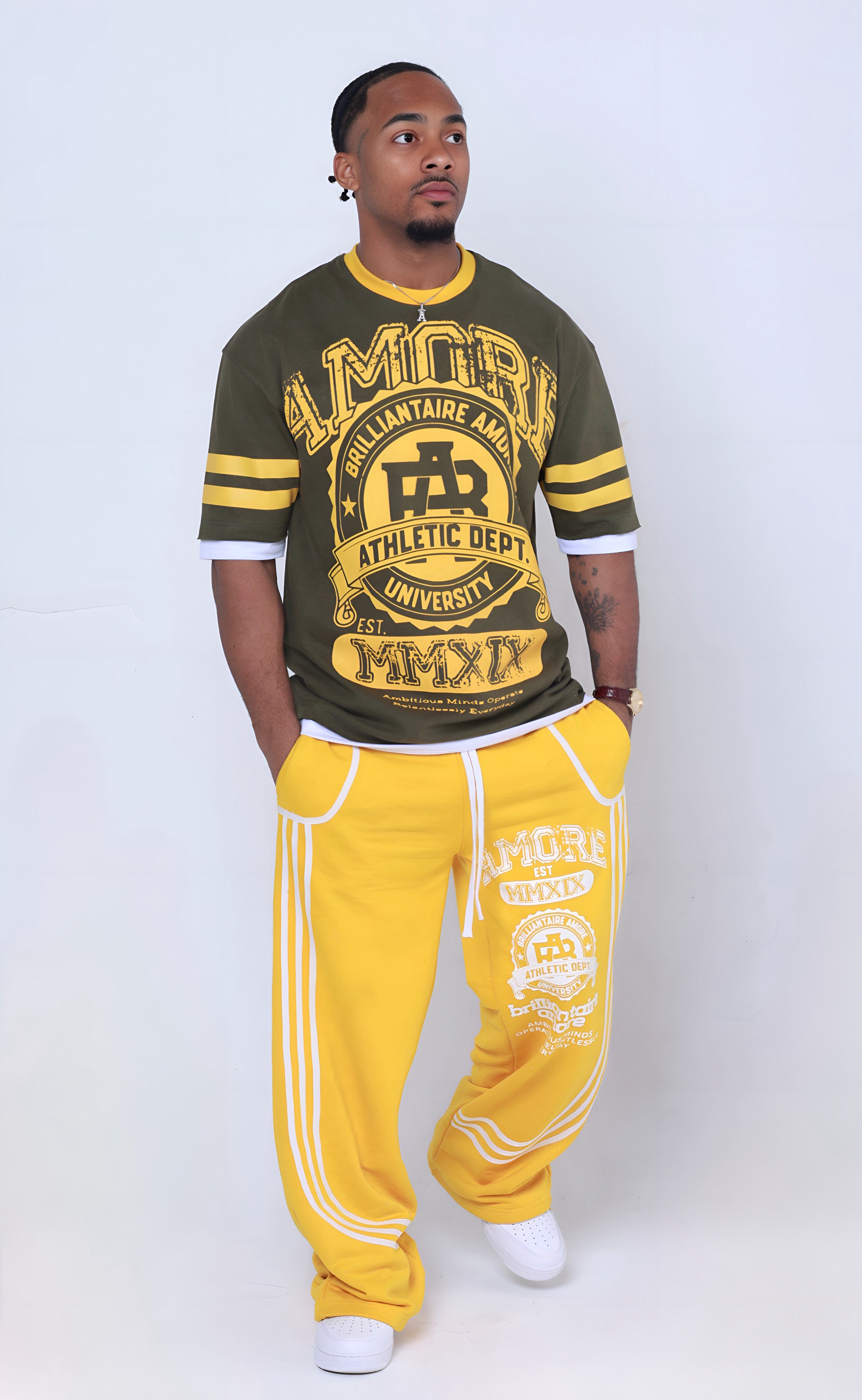 B.A.U Sweatpants [YELLOW]