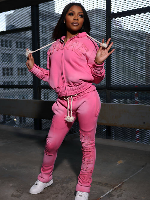 AMORE Sweatsuit (PINK)