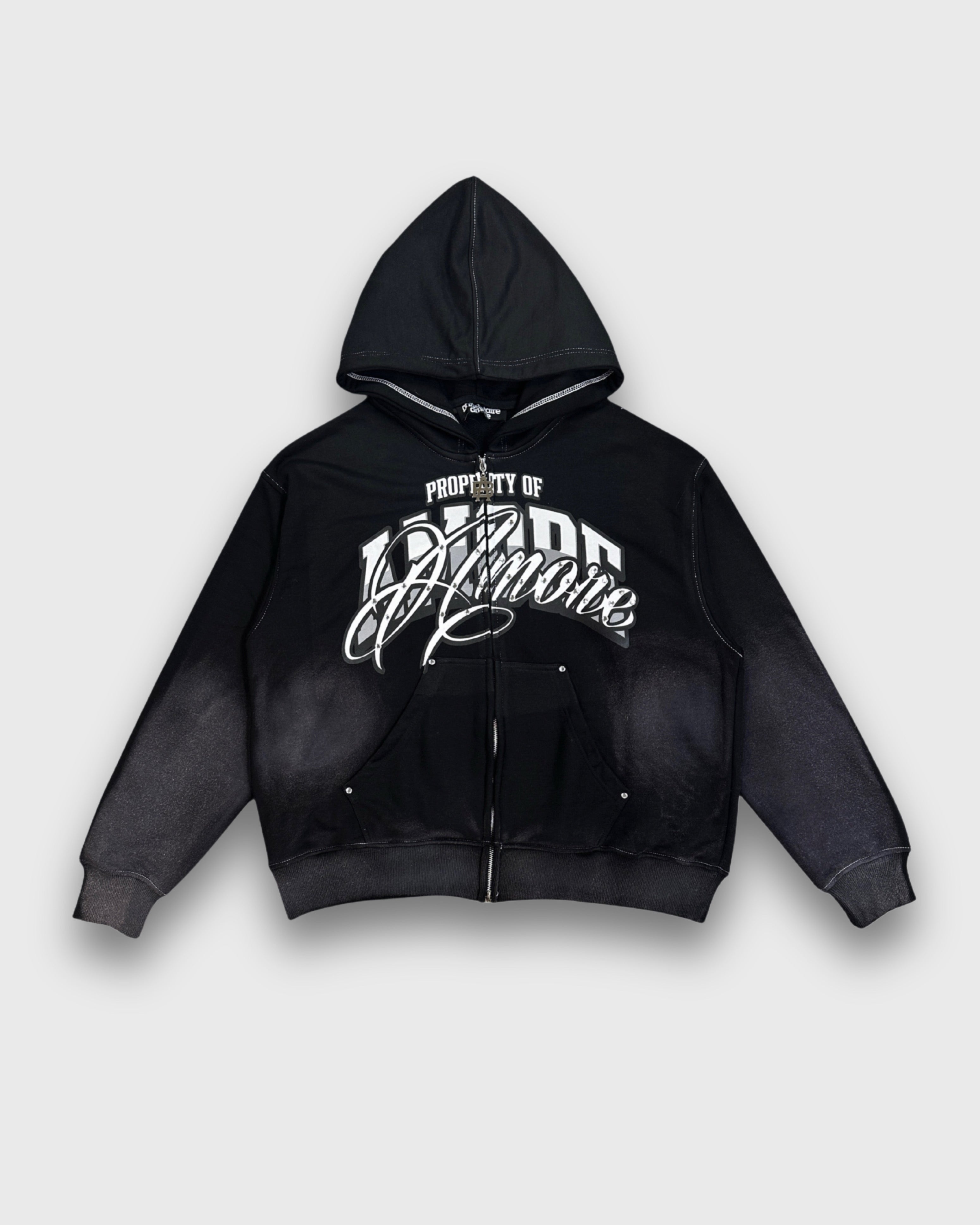 P.O.A. Double Zip [BLACK]