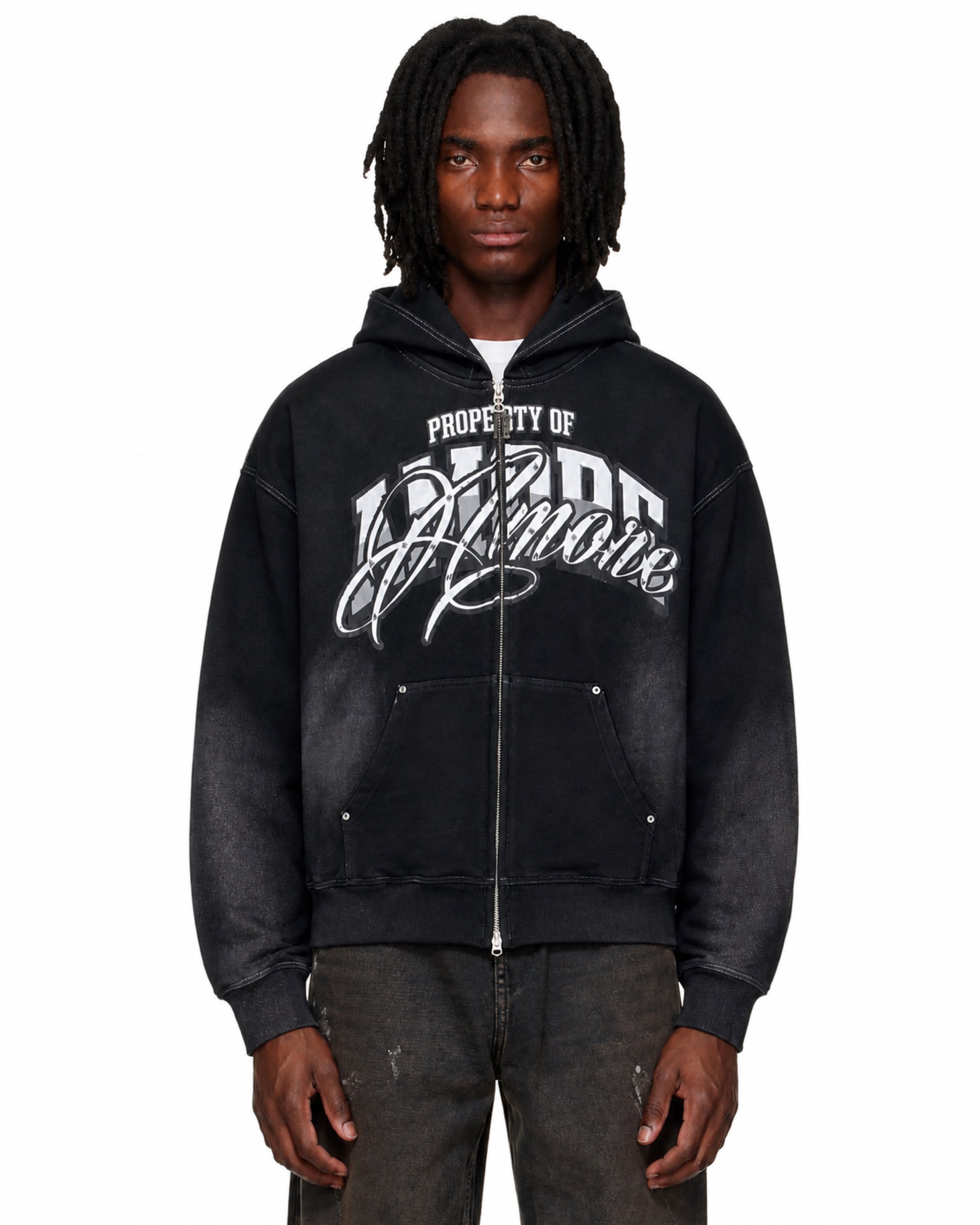 P.O.A. Double Zip [BLACK]